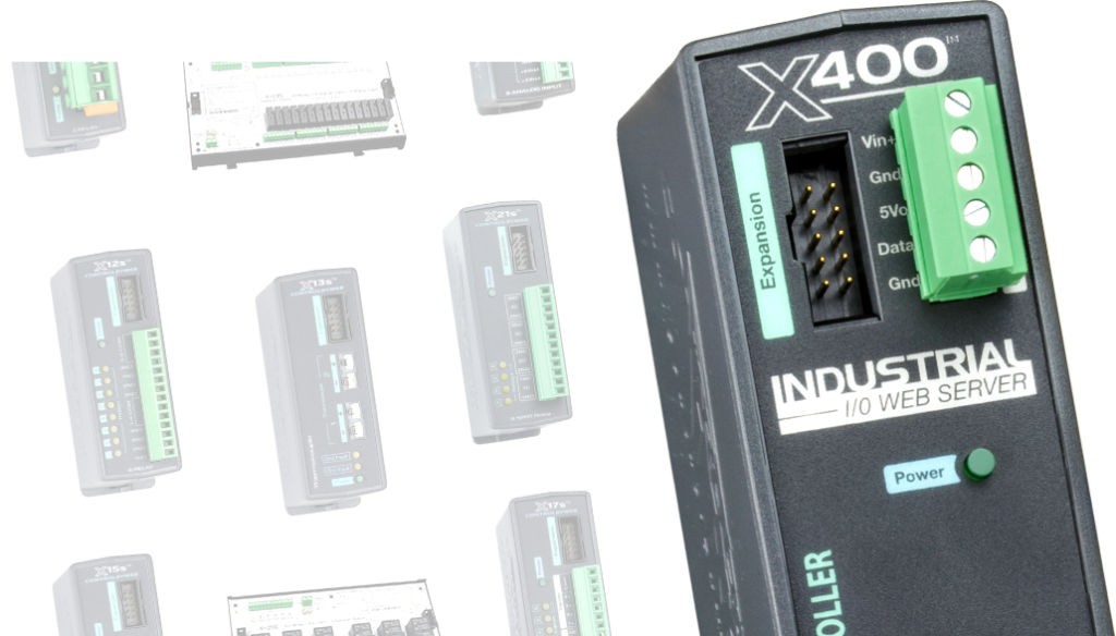X-400 – 32 modules d’extension 64 entrées/sorties max. 16 capteurs max ...