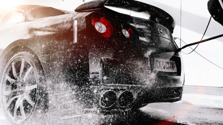 station de lavage